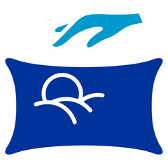Feeding Pillow Vector Icon