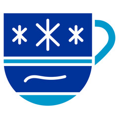 Seasonal Coffee Cup Vector Icon