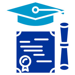 College Diploma Vector Icon
