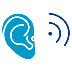 Hearing Test Vector Icon