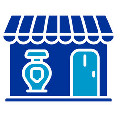 Perfume Shop Vector Icon