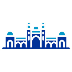 Dubai Scenery Vector Icon