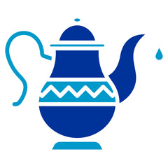 Arabic Teapot Vector Icon