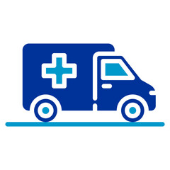 Medical Car Vector Icon