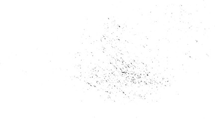 Dirt, grime and scratch overlay on transparent background. Old surface grunge texture abstract, grain, vintage, scratch, different distressed black grain texture. Distress overlay vector textures 