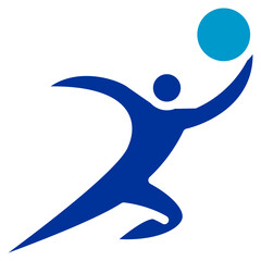 Discus Throw Vector Icon