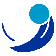 Shot Put Vector Icon