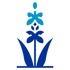 Hyacinth Vector Icon