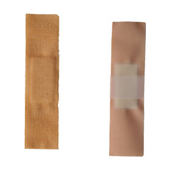 adhesive bandage isolated on transparent background