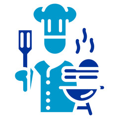 Grill Master Vector Icon