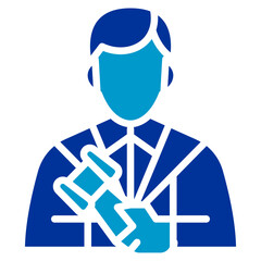Judge Vector Icon