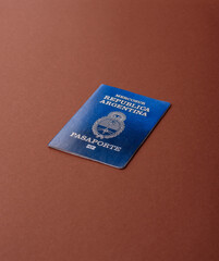 Argentine passport for travelling, flying and doing business. Argentina document