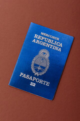 Argentine passport for travelling, flying and doing business. Argentina document