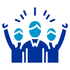 Cheering Together Icon