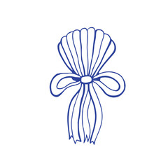 Mediterranean whimsical hand drawn sketch style illustrations