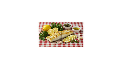 "This delicious baked cod is a true delicacy! Prepared with succulent cod fillets, seasoned with olive oil, garlic, caramelized onions, and a pinch of pepper, the dish is topped with a crispy layer of