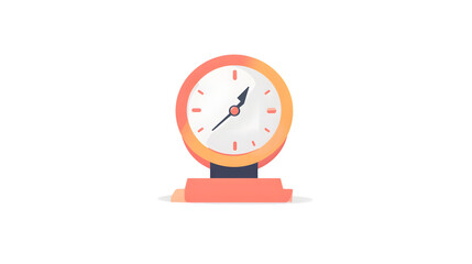 A vintagestyle alarm clock with a retro design perfect for time management and scheduling con