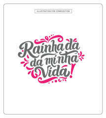 Lettering Dia das Mães