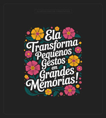 Lettering Dia das Mães