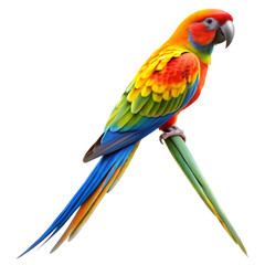 Fototapeta premium blue and yellow macaw