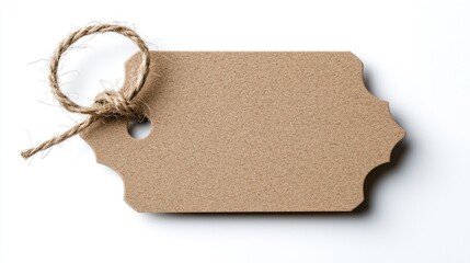 Blank state shaped keychain tag minimalist rustic design element