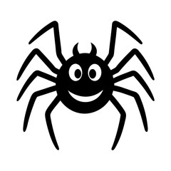 spider on a white background