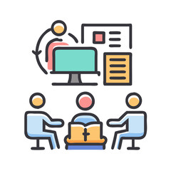 Team Bible study, online resources and remote learning