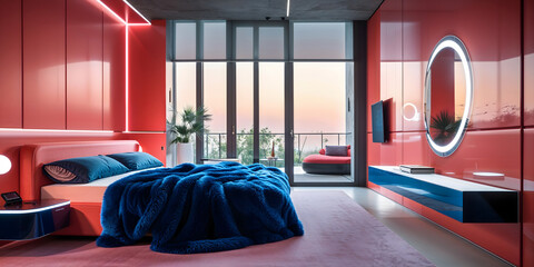 modern living room with sofa and stylish furniture in cozy home interior-4