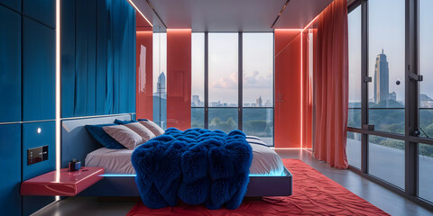 modern living room with sofa and stylish furniture in cozy home interior-3