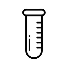 Test Tube Illustration: Science, Chemistry, and Laboratory Equipment