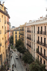 Fototapeta premium a day in Madrid, Spain 