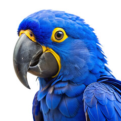 Fototapeta premium hyacinth macaw PNG, transparent background
