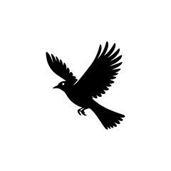 Fototapeta premium Bird Silhouette Vector
