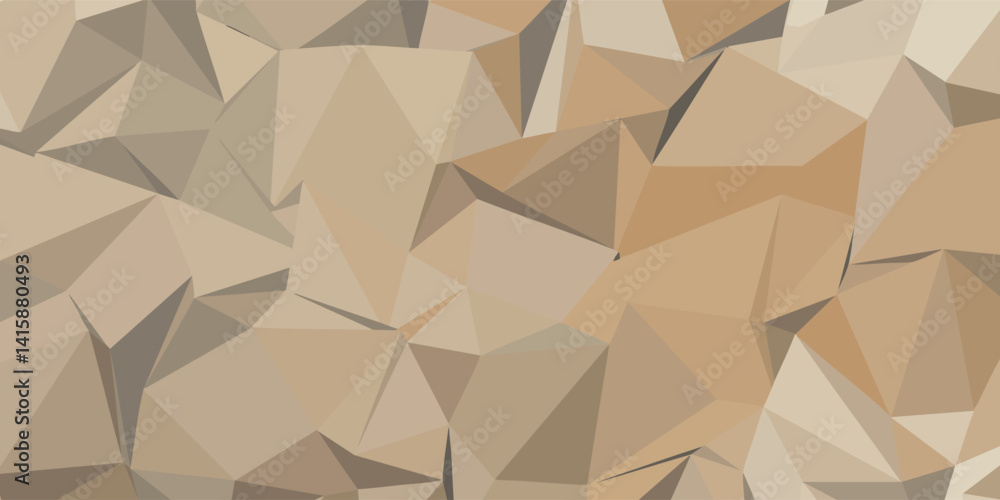 Poster abstract geometric background. modern overlapping triangles
