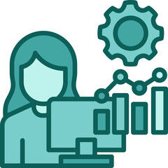 Lean Operations solid icon