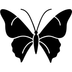 Creative Butterfly Icon Vector Illustration