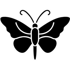 Creative Butterfly Icon Vector Illustration