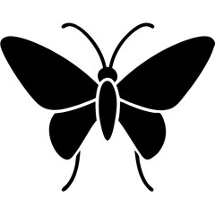 Creative Butterfly Icon Vector Illustration