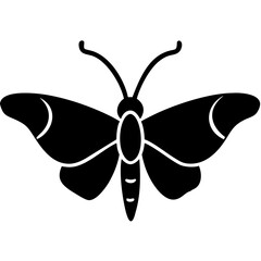 Creative Butterfly Icon Vector Illustration