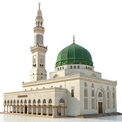 Obraz premium mosque in abu dhabi united emirates
