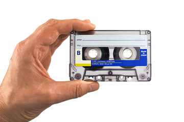Nostalgic concept of analog music, retro media, and 80s-90s culture. Nostalgic concept of analog...