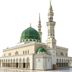 Obraz premium mosque in abu dhabi