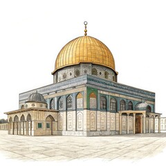 Fototapeta premium dome of the rock