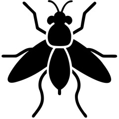 Creative Horsefly Icon Vector Illustration | Detailed & Minimal Insect Design