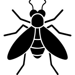 Creative Horsefly Icon Vector Illustration | Detailed & Minimal Insect Design