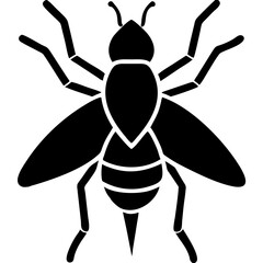 Creative Horsefly Icon Vector Illustration | Detailed & Minimal Insect Design