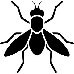 Creative Horsefly Icon Vector Illustration | Detailed & Minimal Insect Design
