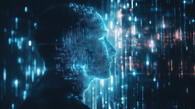 A futuristic AI-powered financial advisor, holograms displaying personalized stock insights --ar 16:9 --v 6.1 Job ID: 06e22407-1e21-4059-9a76-0e0aa3e41f2c