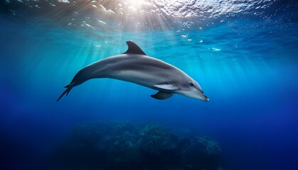 dolphin in the sea