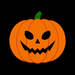 jack o lantern halloween pumpkin vector